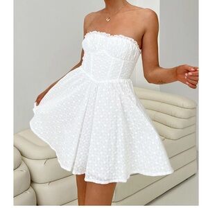 Princess Polly NWT White Dress
